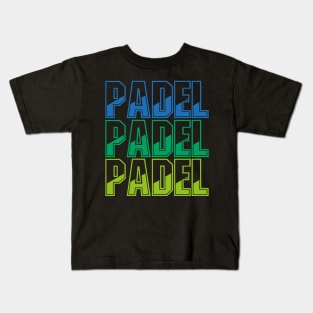 PADEL LOVER SPORT PLAYER Kids T-Shirt